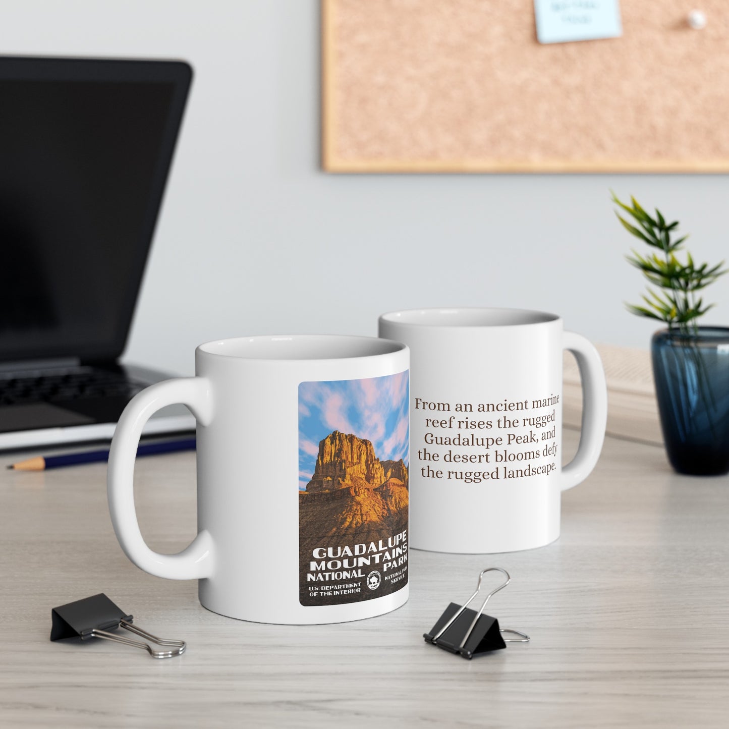 Gudalupe Mountains National Park Ceramic Mug