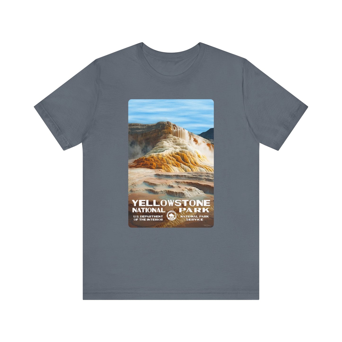 Yellowstone National Park (Mammoth Hot Springs) T-Shirt