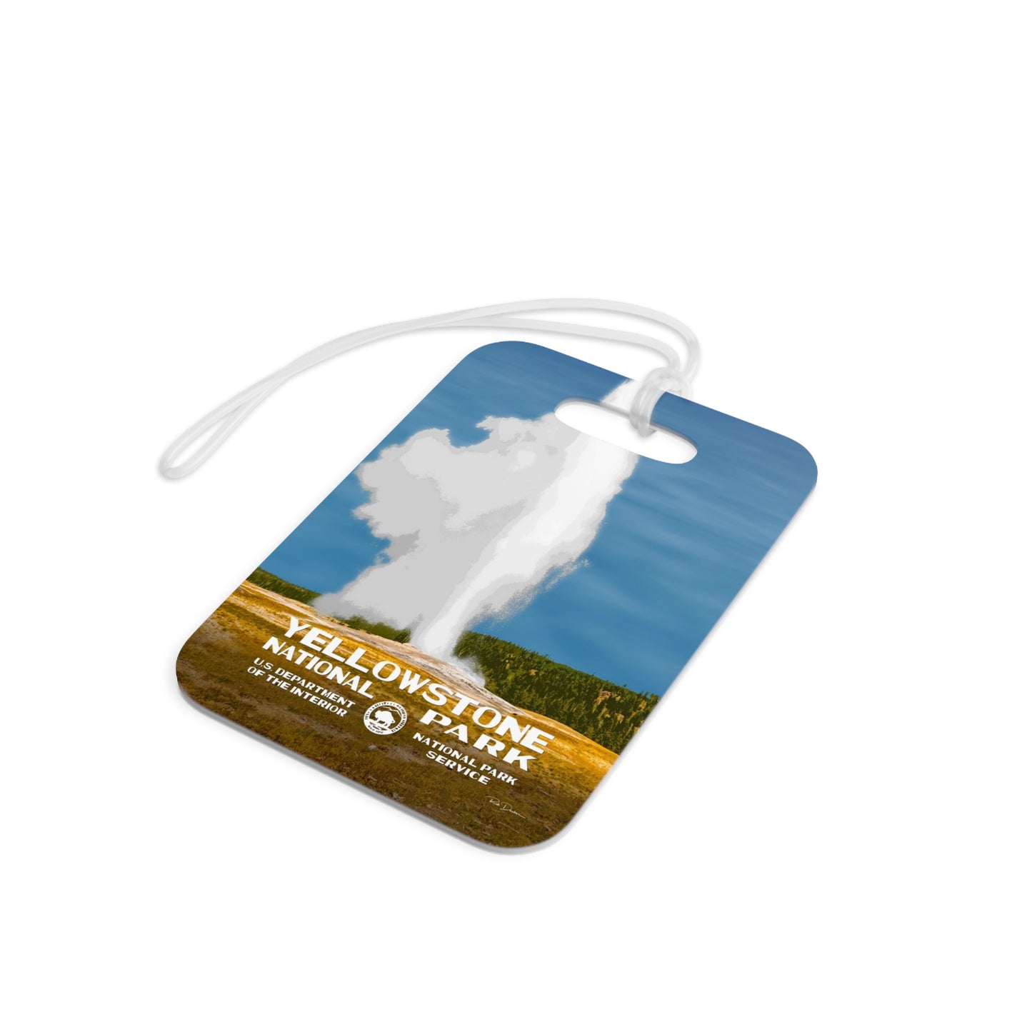 Yellowstone National Park (Old Faithful) Bag Tag