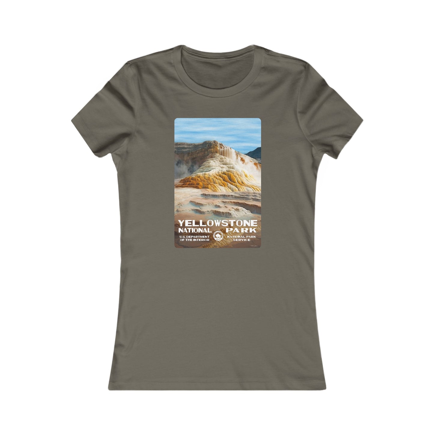 Yellowstone National Park (Mammoth Hot Springs) Women's T-Shirt