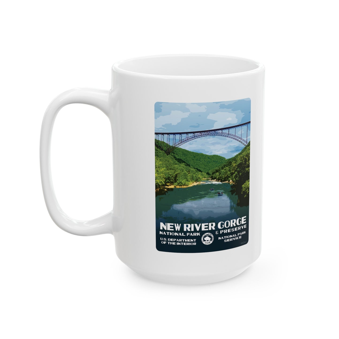 New River Gorge National Park Ceramic Mug