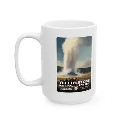 Yellowstone National Park (Old Faithful) Ceramic Mug