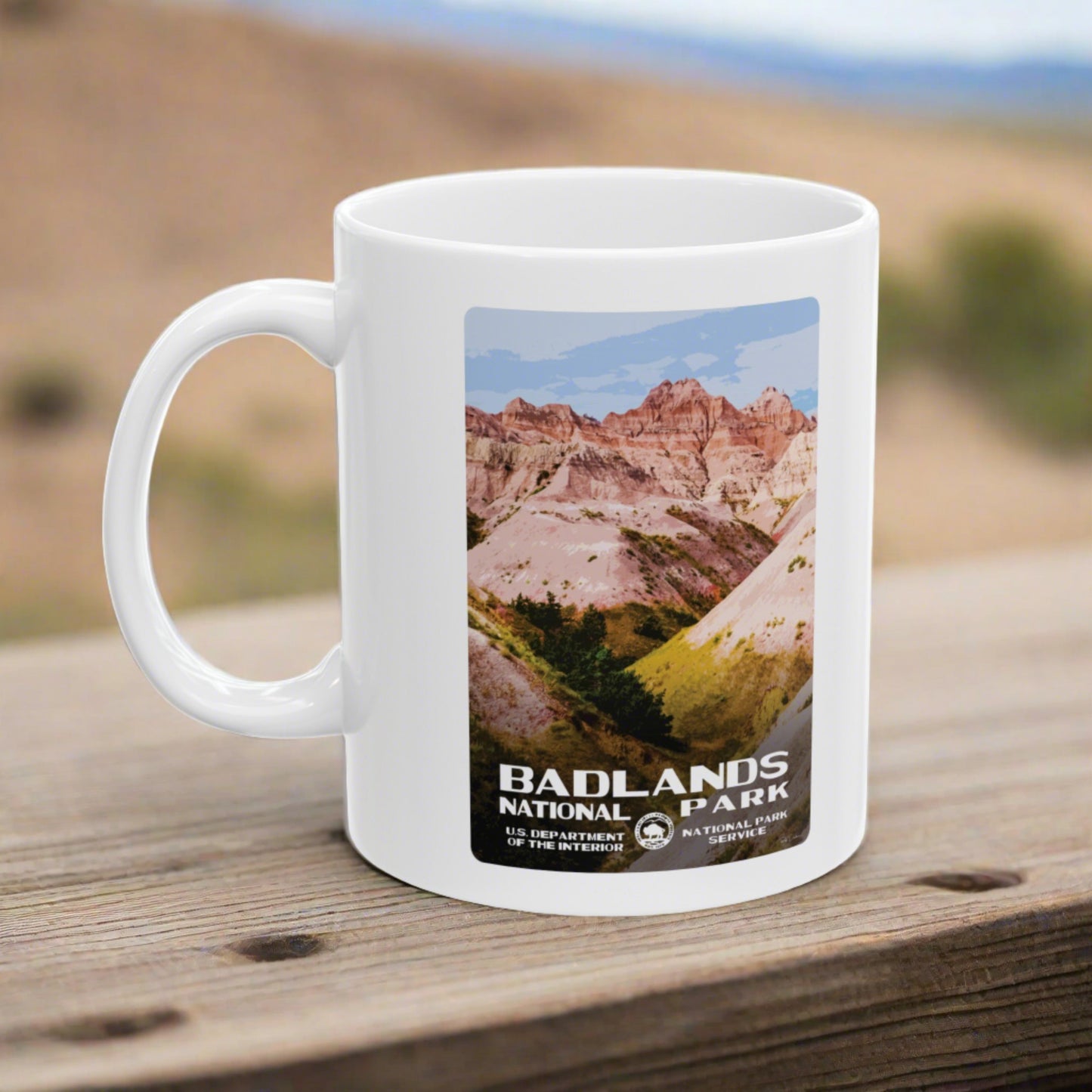 Badlands National Park Ceramic Mug