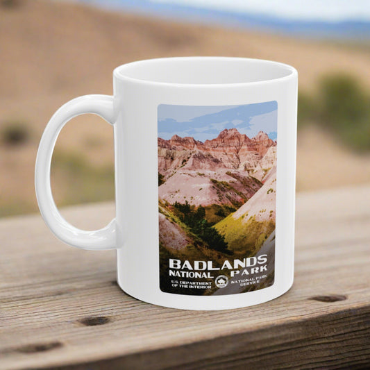 Badlands National Park Ceramic Mug