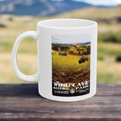 Wind Cave National Park Ceramic Mug