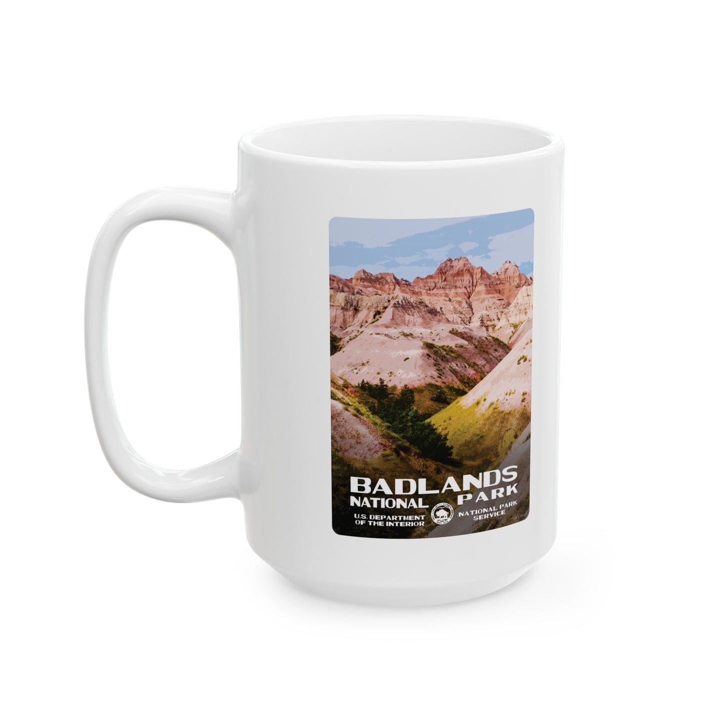 Badlands National Park Ceramic Mug