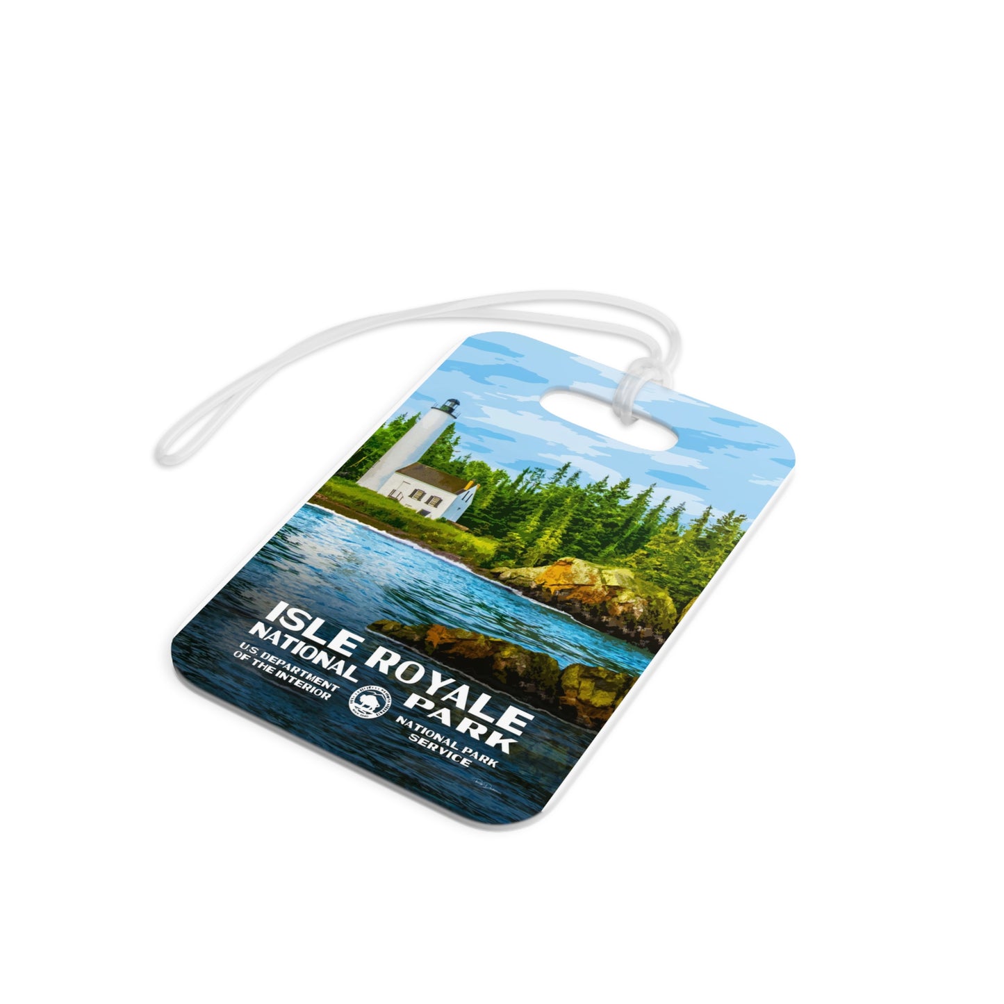 Isle Royale National Park Bag Tag