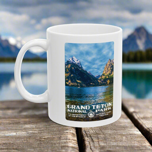 Grand Teton National Park (Jenny Lake) Ceramic Mug