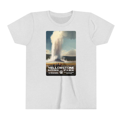 Yellowstone National Park - Old Faithful Kids' T-Shirt
