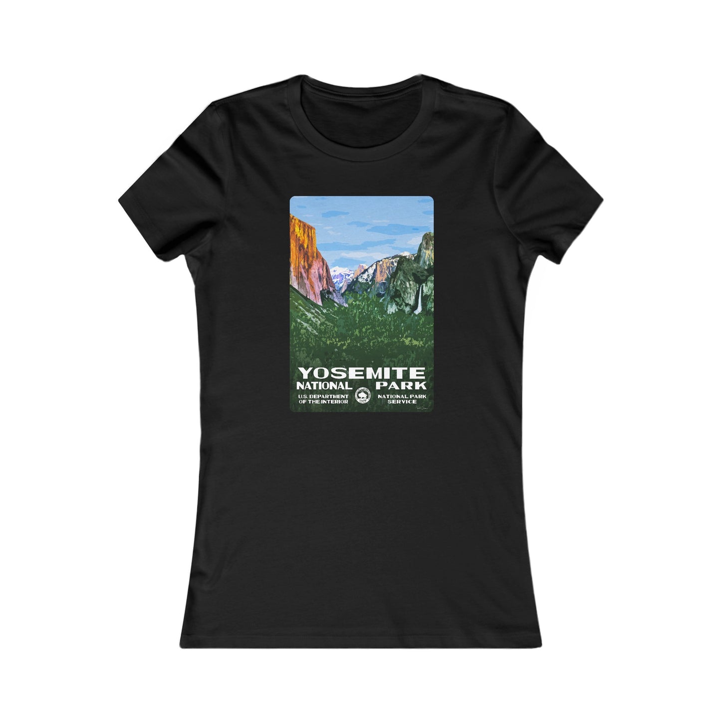 Yosemite National Park (Tunnel View) Women's T-Shirt