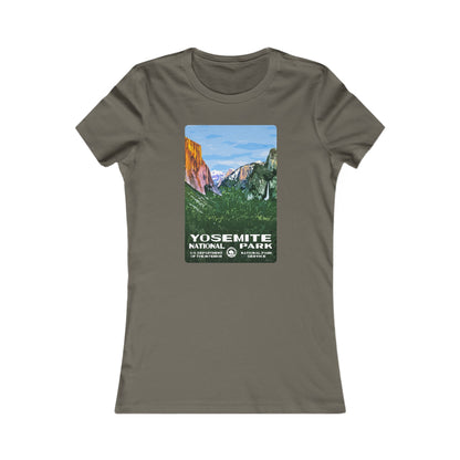 Yosemite National Park (Tunnel View) Women's T-Shirt