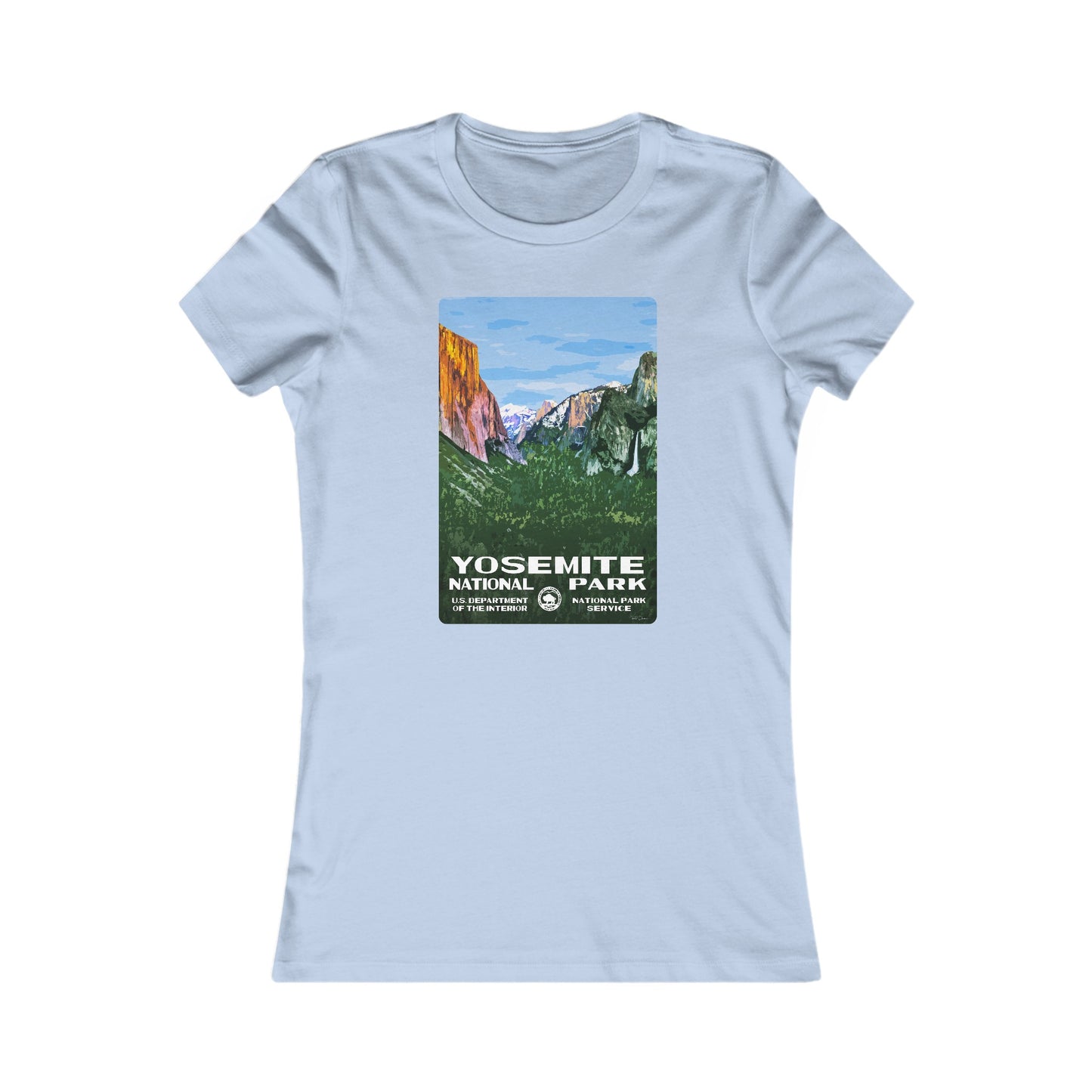 Yosemite National Park (Tunnel View) Women's T-Shirt