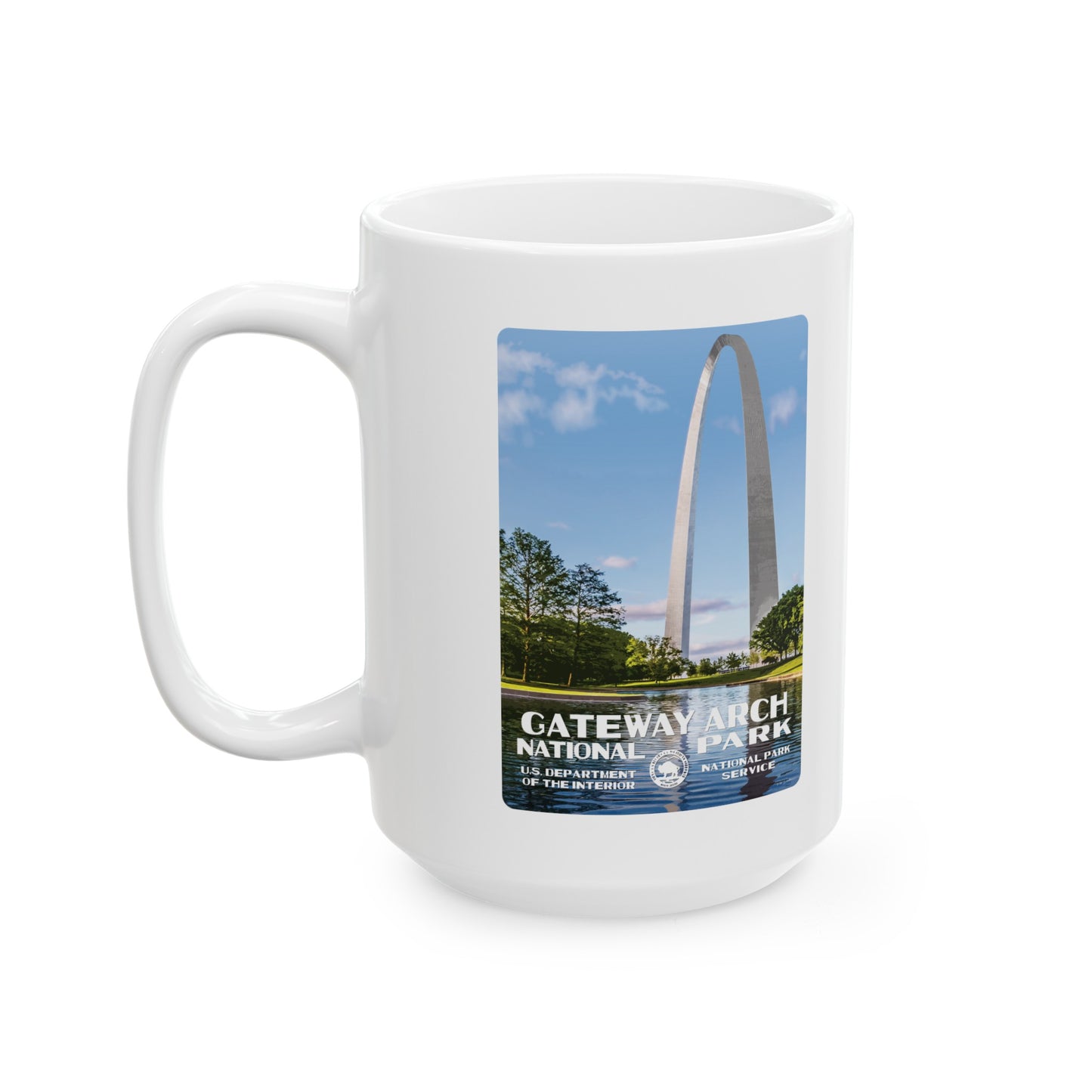 Gateway Arch National Park Ceramic Mug