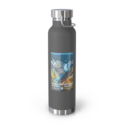 Yellowstone National Park (Lower Falls) Water Bottle