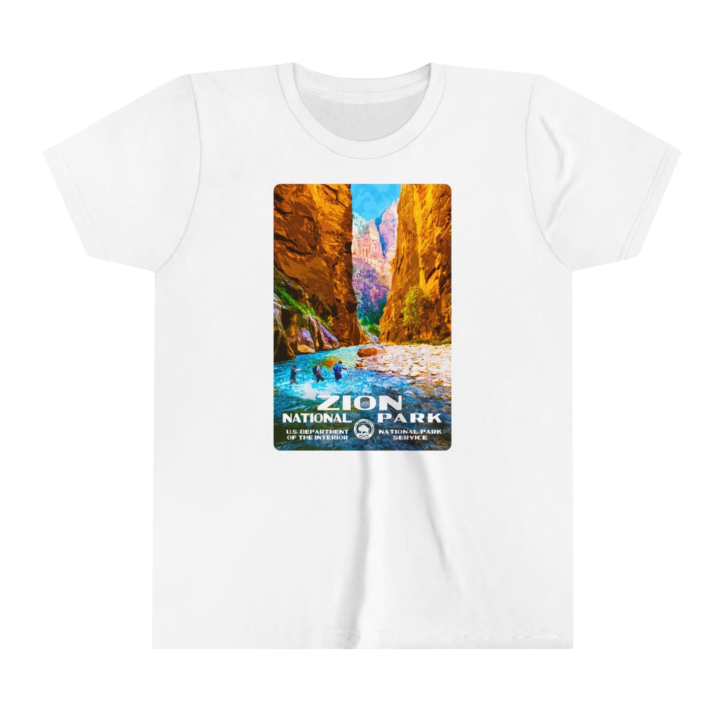 Copy of Zion National Park (The Narrows) Kids' T-Shirt