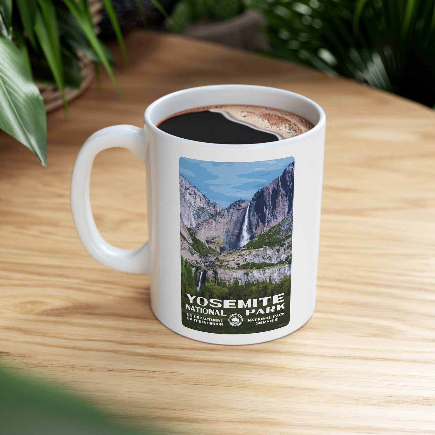 Yosemite National Park (Yosemite Falls) Ceramic Mug