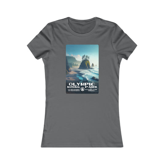 Olympic National Park (Ruby Beach) Women's T-Shirt