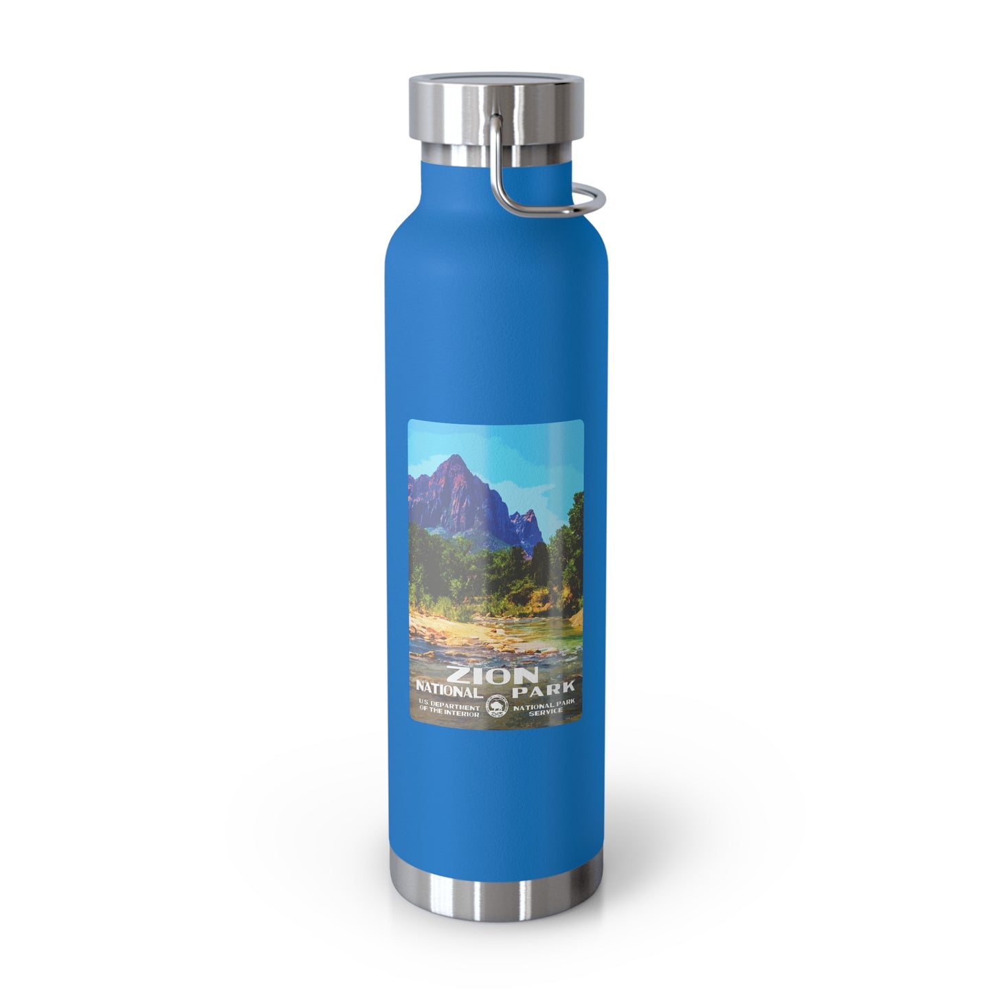 Zion National Park (The Watchman) Water Bottle