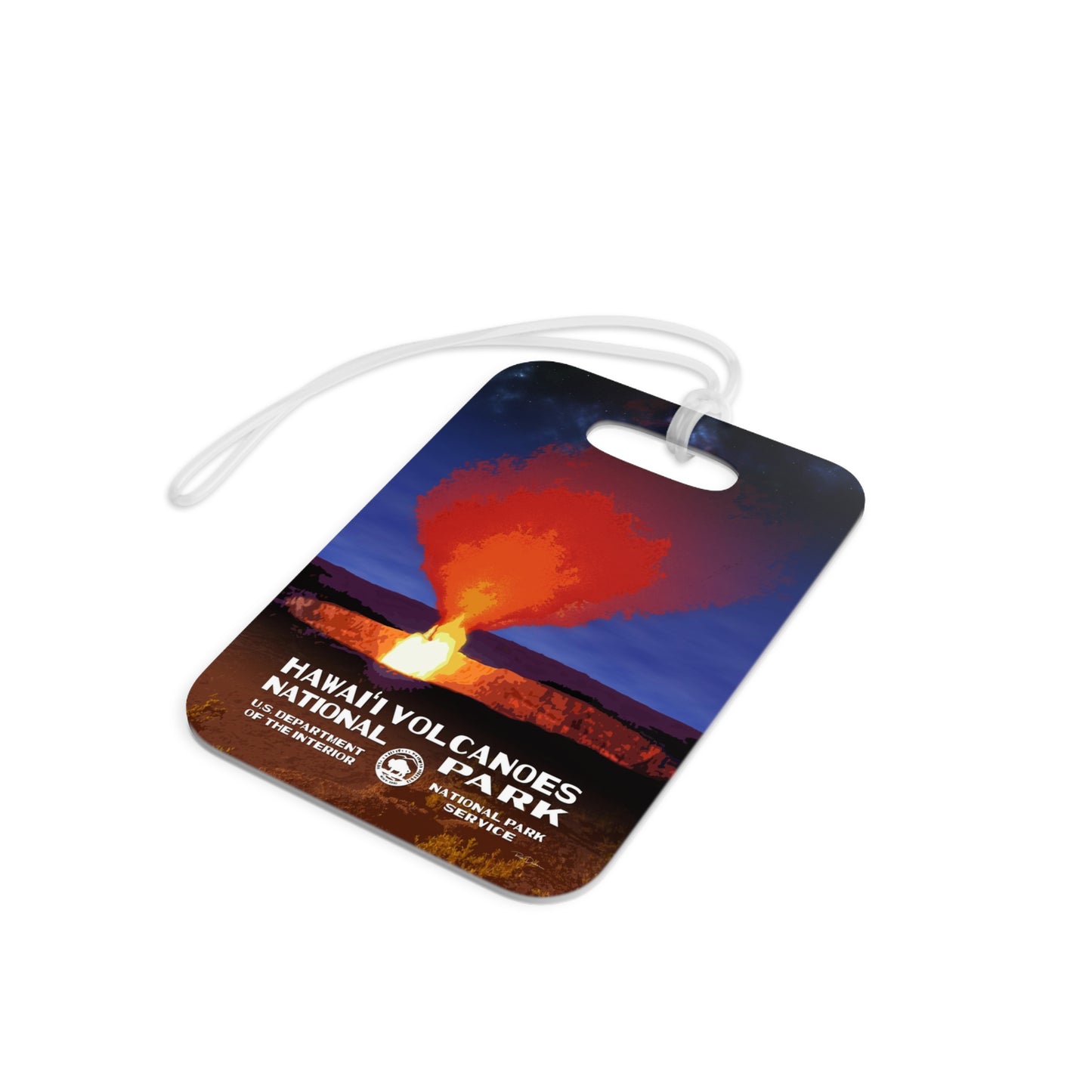 Hawai'i Volcanoes National Park Bag Tag