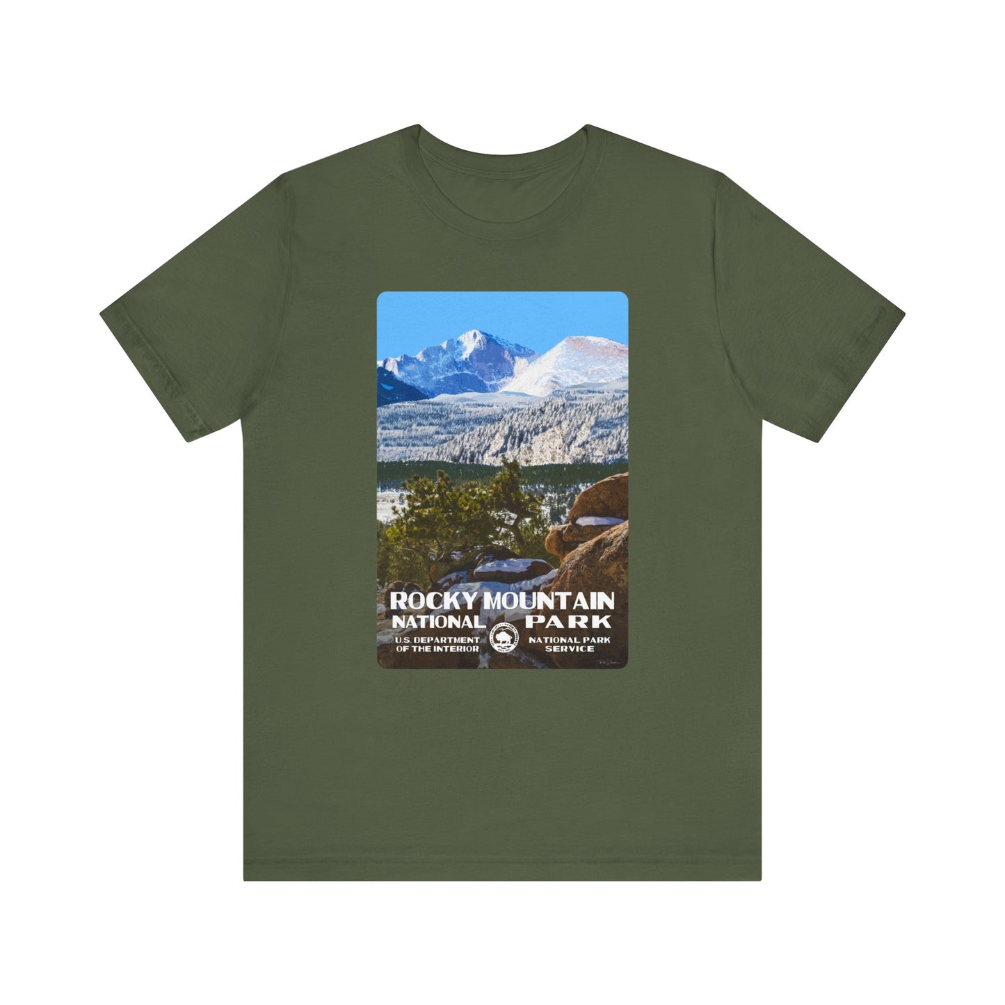 Rocky Mountain National Park (Longs Peak) T-Shirt