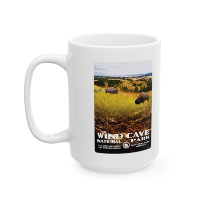 Wind Cave National Park Ceramic Mug