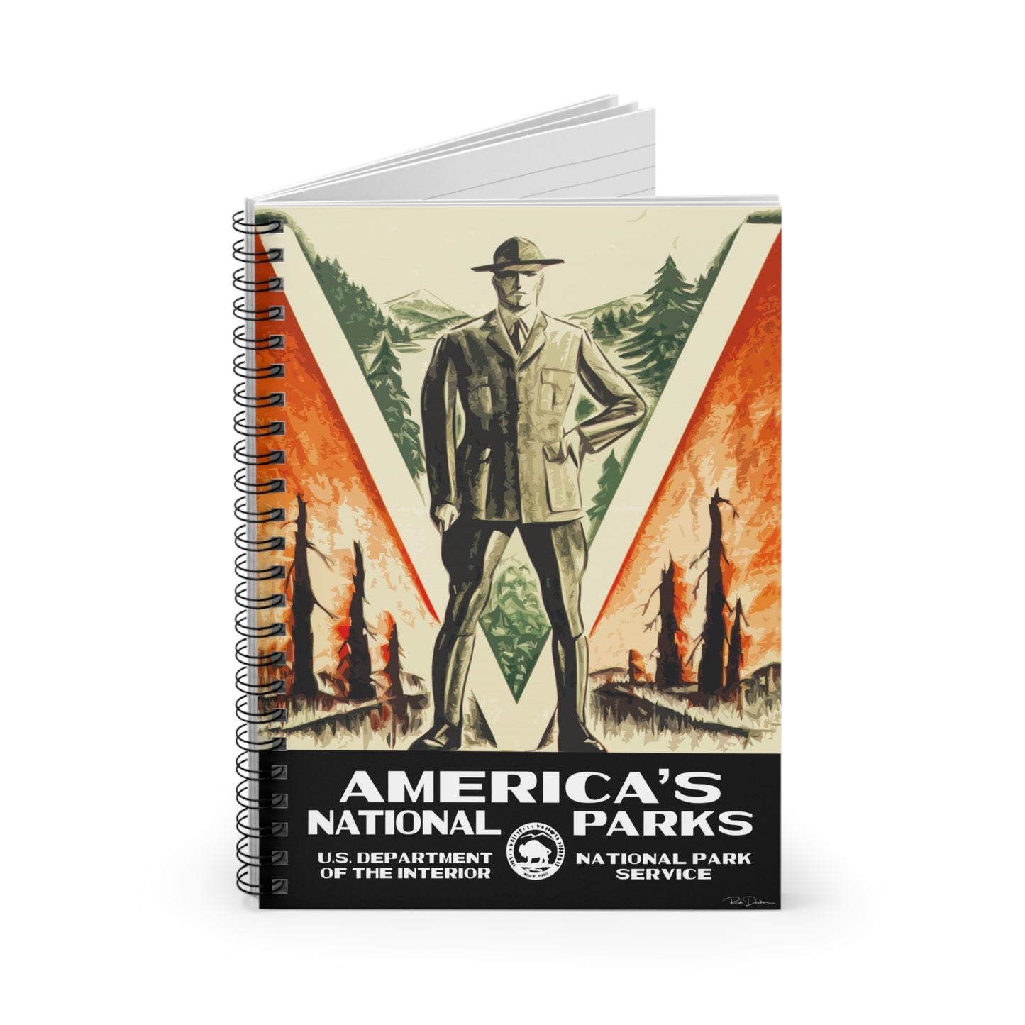America's National Parks,  Worth Protecting (Male Ranger) Field Journal