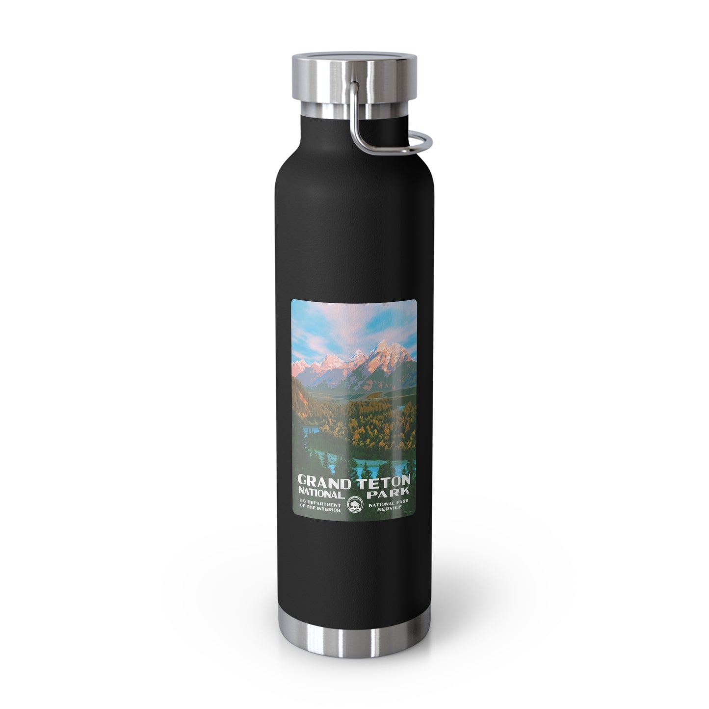 Grand Teton National Park (Snake River Overlook) Water Bottle