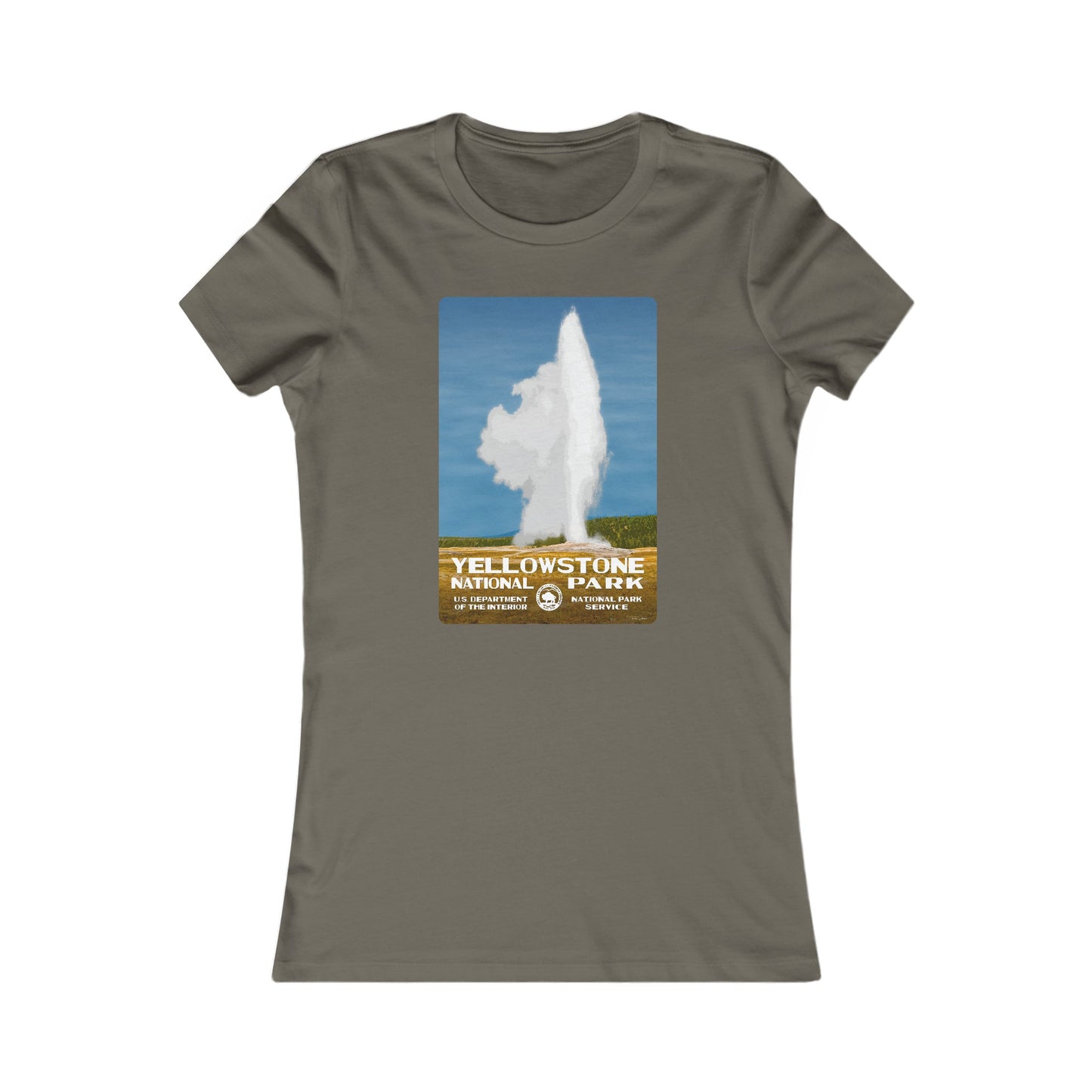 Yellowstone National Park (Old Faithful) Women's T-Shirt