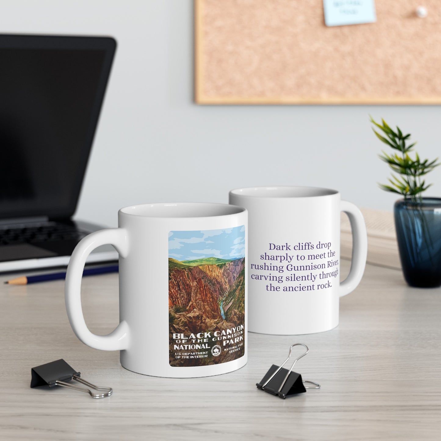 Black Canyon of the Gunnison National Park Ceramic Mug