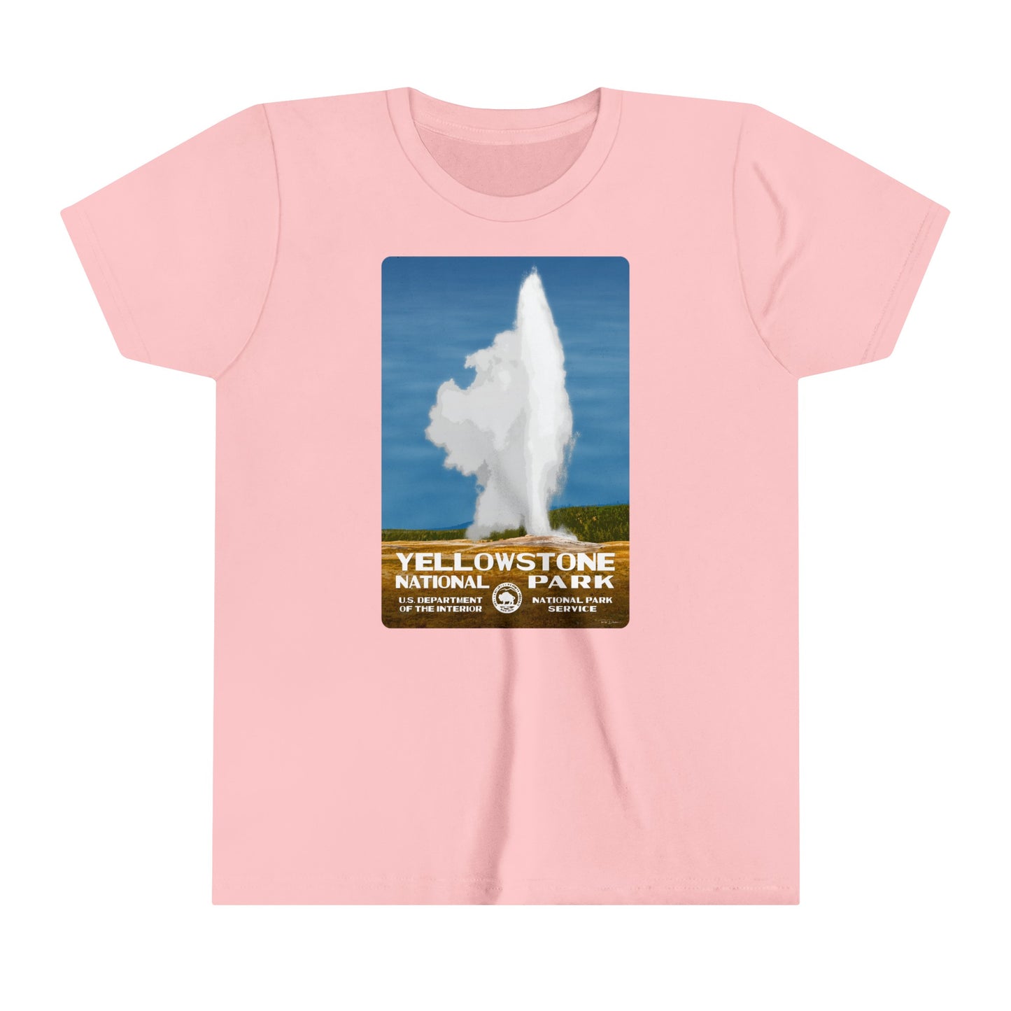 Yellowstone National Park (Old Faithful) Kids' T-Shirt