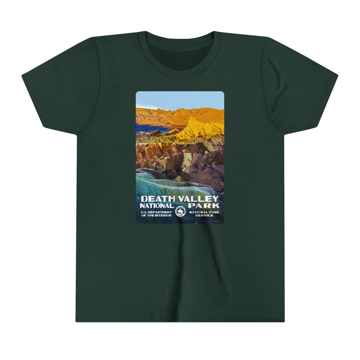 Death Valley National Park (Zabriskie Point) Kids' T-Shirt