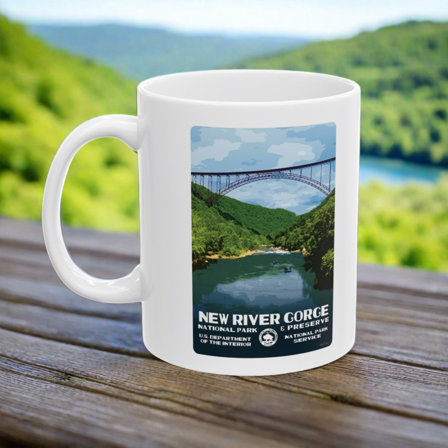 New River Gorge National Park Ceramic Mug