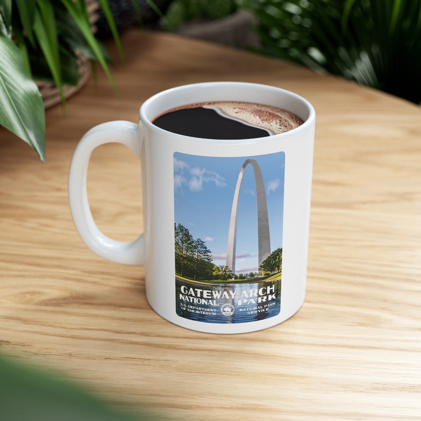 Gateway Arch National Park Ceramic Mug