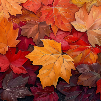 Fall Colors Scrunchie