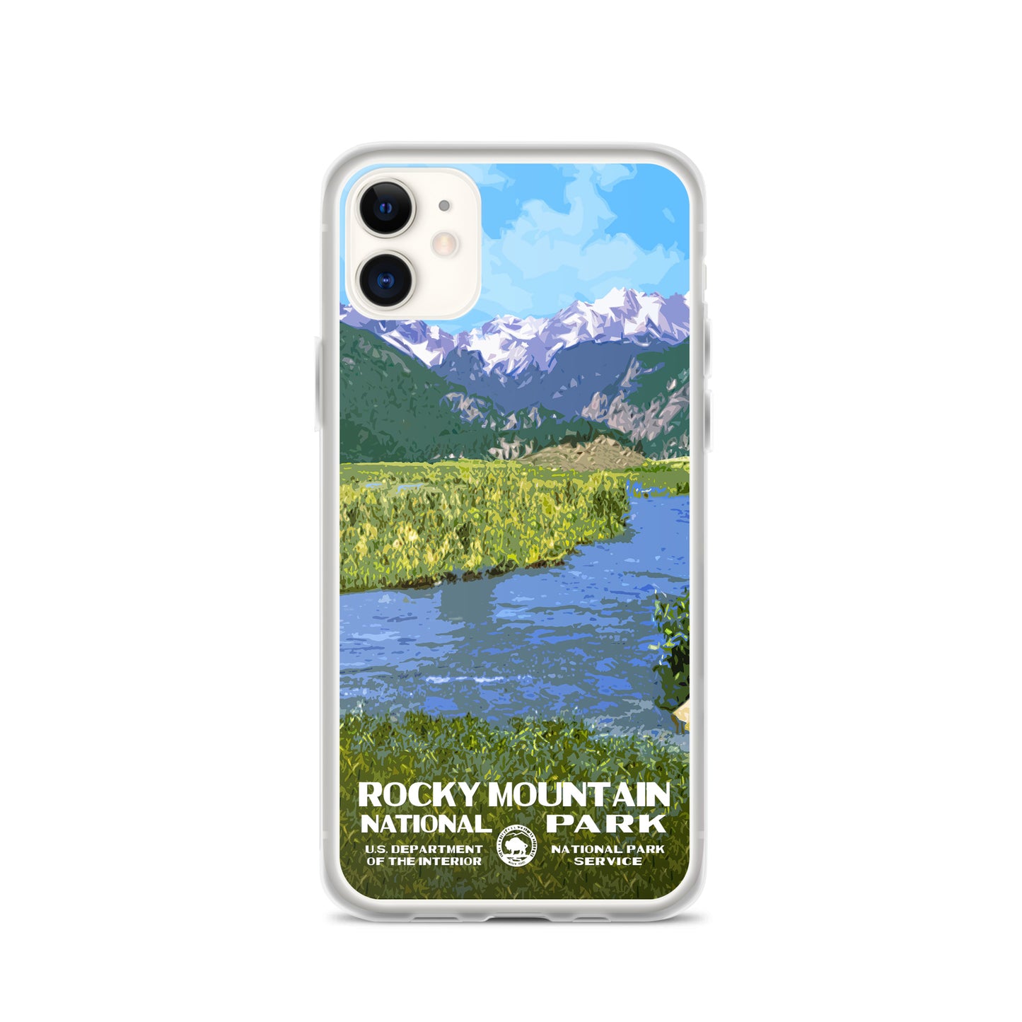 Rocky Mountain National Park Moraine Park iPhone® Case