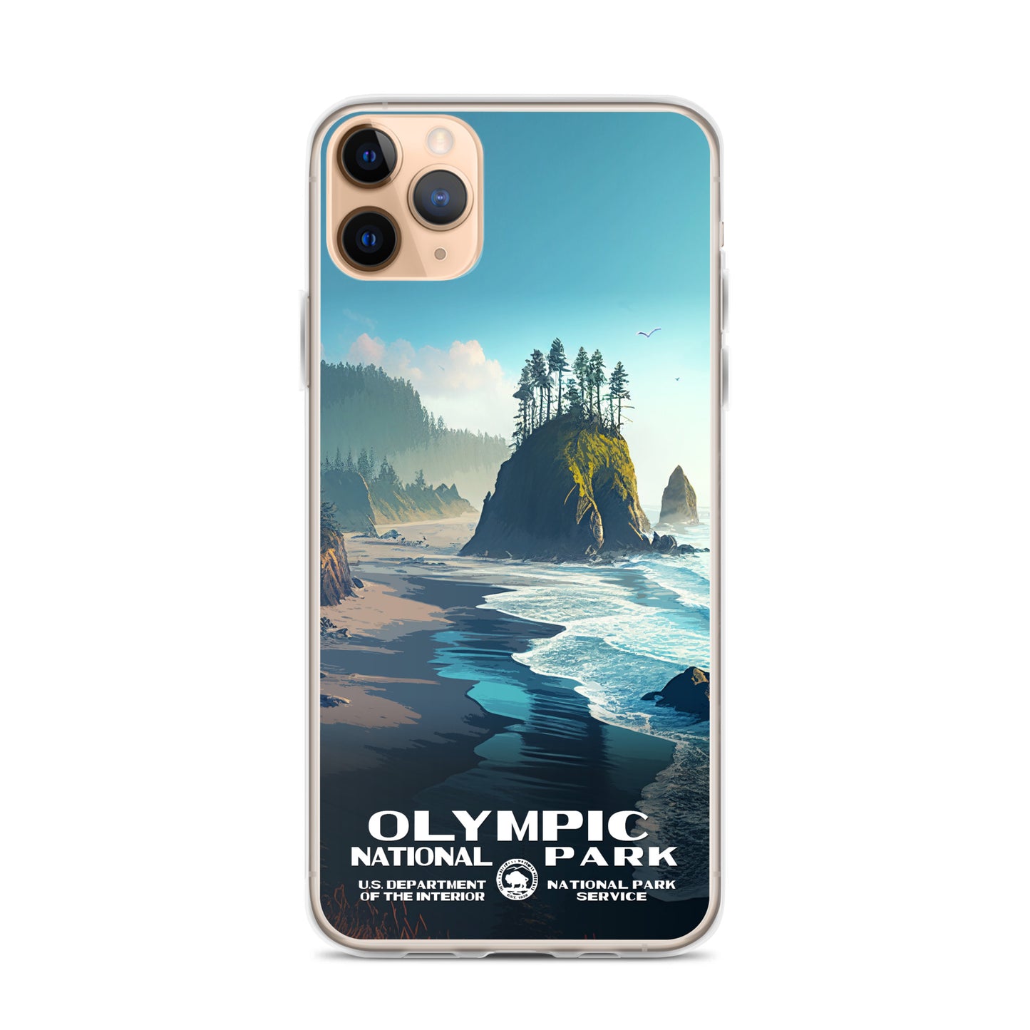 Olympic National Park Ruby Beach iPhone® Case