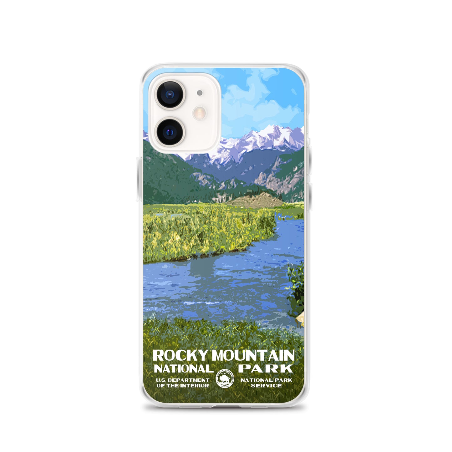 Rocky Mountain National Park Moraine Park iPhone® Case
