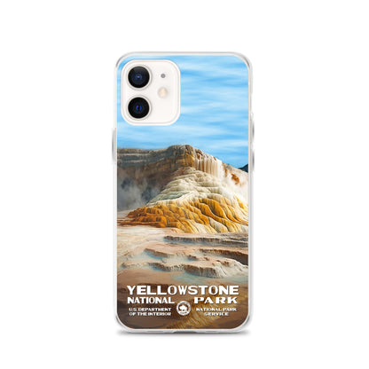 Yellowstone Mammoth Falls National Park iPhone®