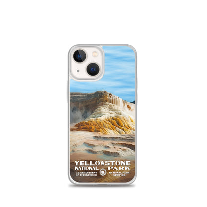 Yellowstone Mammoth Falls National Park iPhone®