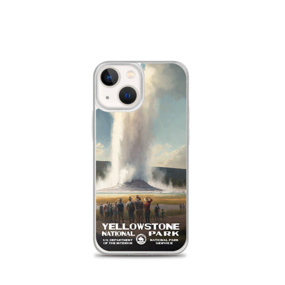 Yellowstone National Park Old Faithful iPhone® Case