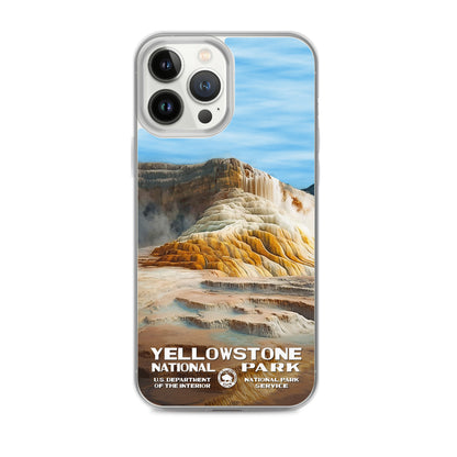 Yellowstone Mammoth Falls National Park iPhone®