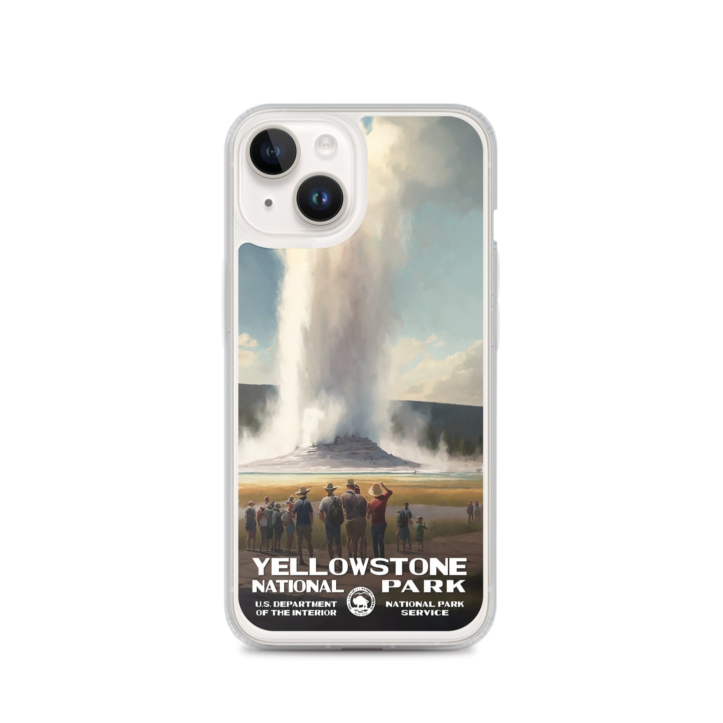 Yellowstone National Park Old Faithful iPhone® Case