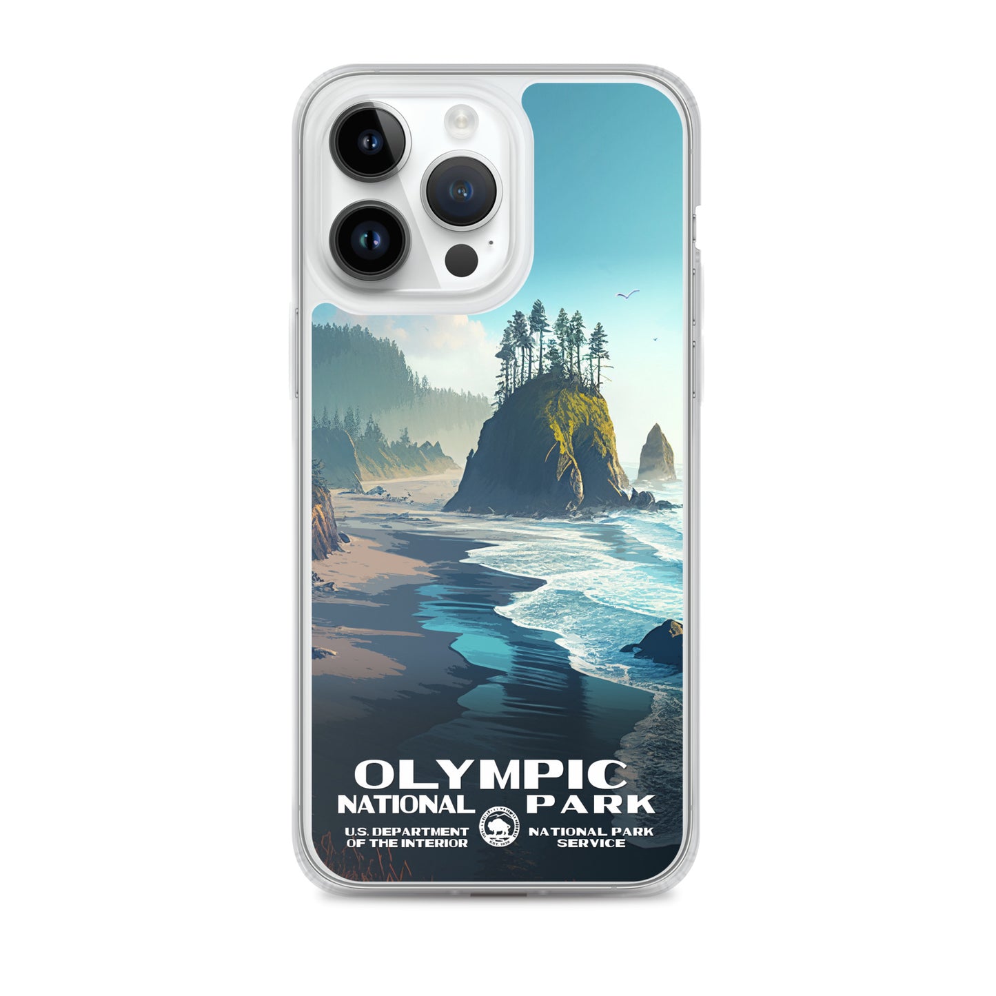 Olympic National Park Ruby Beach iPhone® Case