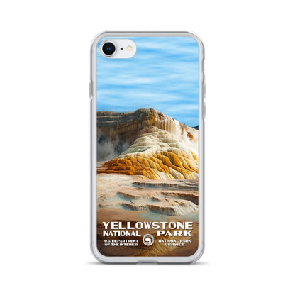 Yellowstone Mammoth Falls National Park iPhone®