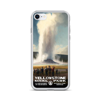 Yellowstone National Park Old Faithful iPhone® Case