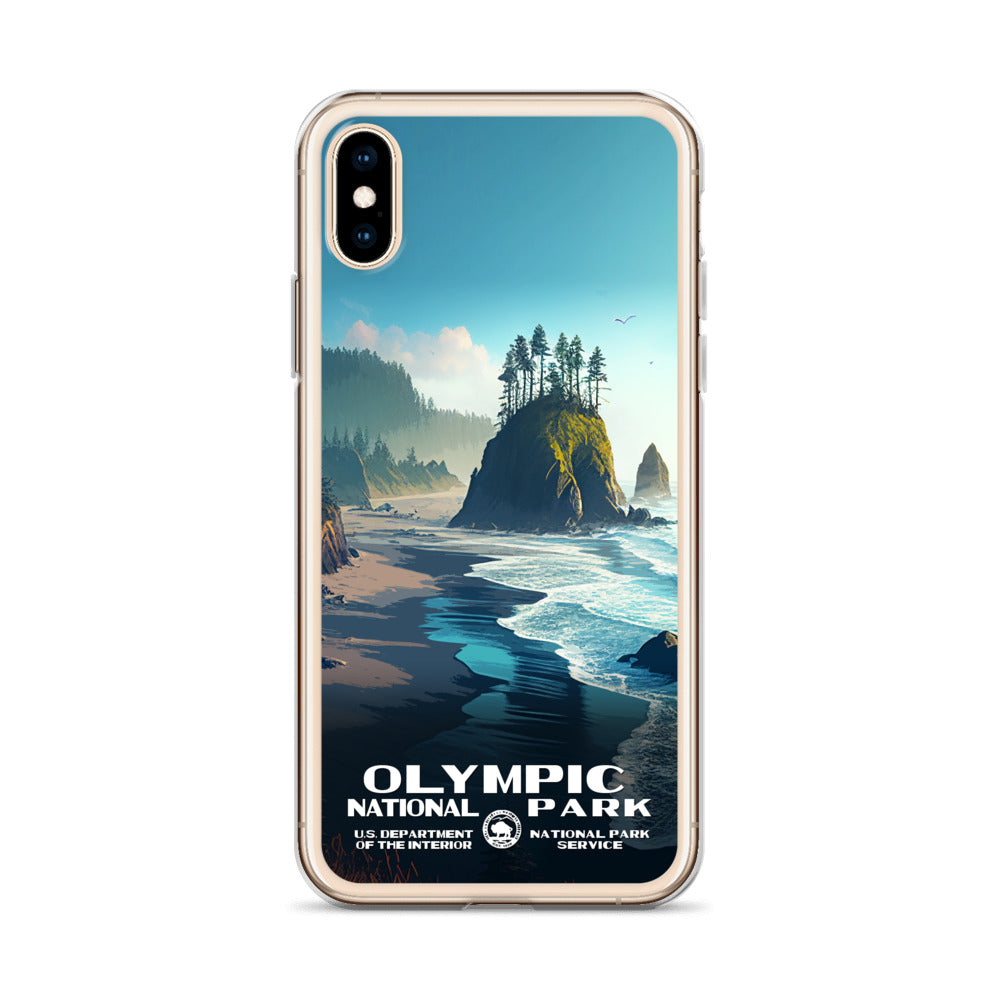 Olympic National Park Ruby Beach iPhone® Case