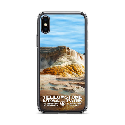 Yellowstone Mammoth Falls National Park iPhone®