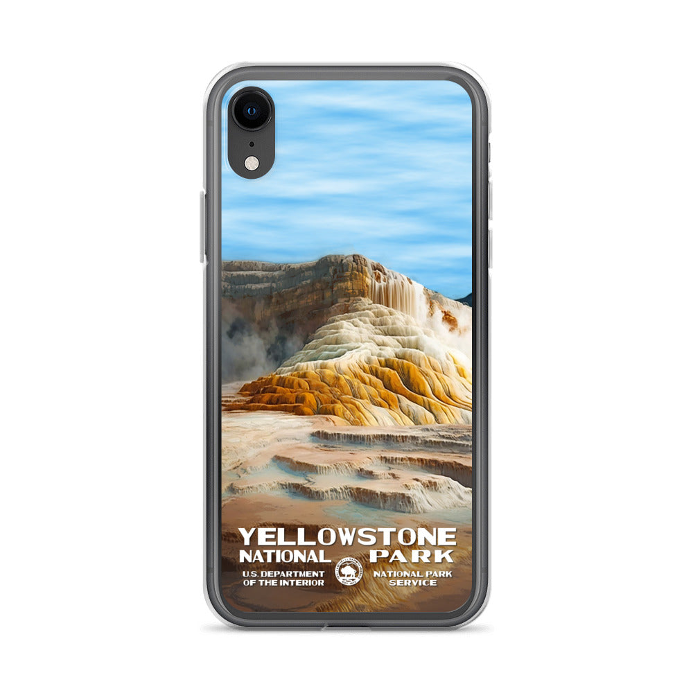 Yellowstone Mammoth Falls National Park iPhone®