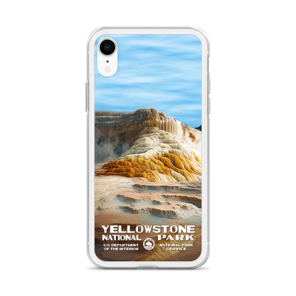 Yellowstone Mammoth Falls National Park iPhone®