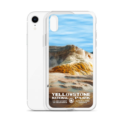 Yellowstone Mammoth Falls National Park iPhone®